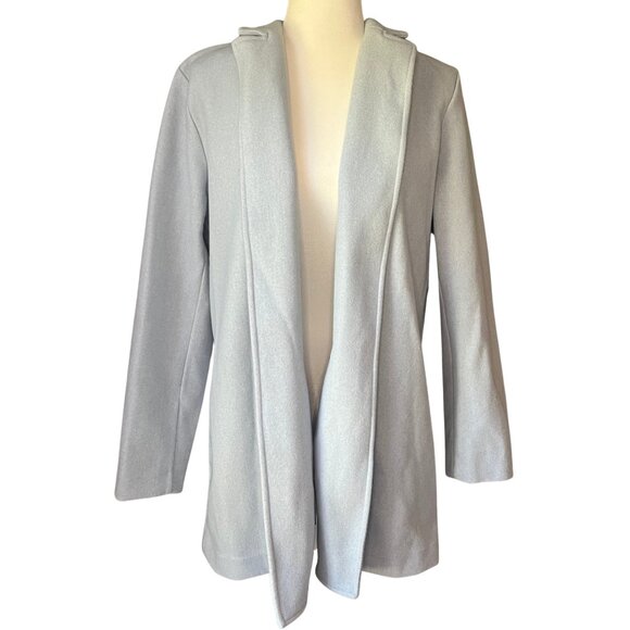 Banana Republic Light Blue Knit Open Blazer – Size L - Picture 2 of 10